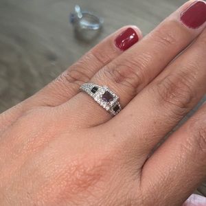 Bomb party ring size 9 sterling silver .925